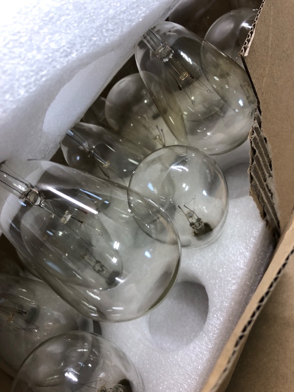 Photo 4 of addlon 96 FT (2x48FT) Outdoor String Lights Commercial Grade Strand 32 Edison Vintage Bulbs 30 Hanging Sockets