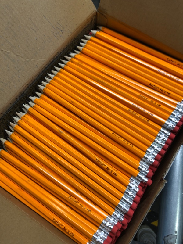 Photo 3 of Rarlan Wood-Cased #2 HB Pencils, Pre-sharpened, 360 Count Bulk Pack