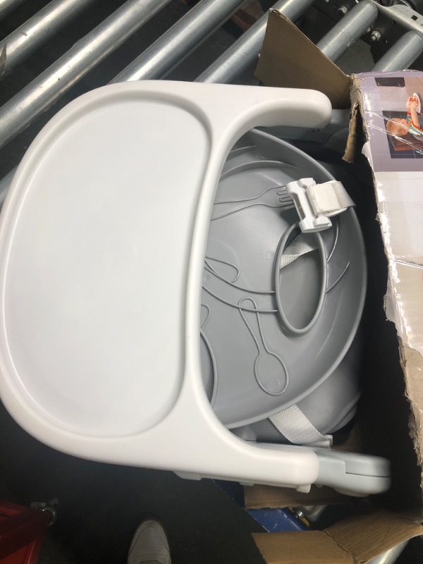Photo 1 of Chicco Pocket Snack Booster Seat, Grey