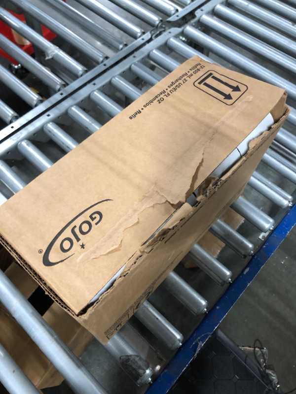 Photo 1 of Gojo Premium Lotion Soap, Waterfall Fragrance, 800 mL Lotion Hand Soap Refill 800 Series Bag-In-Box Soap Dispenser (Pack of 12) - 9106-12