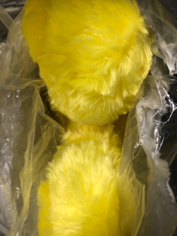 Photo 3 of Animal Adventure | Shaggy Bunny Peeps | 15” Collectible Plush | Yellow Yellow 15"