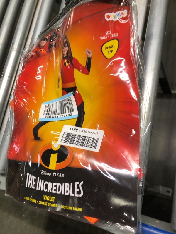 Photo 2 of Disney The Incredibles Violet Classic Girls Costume