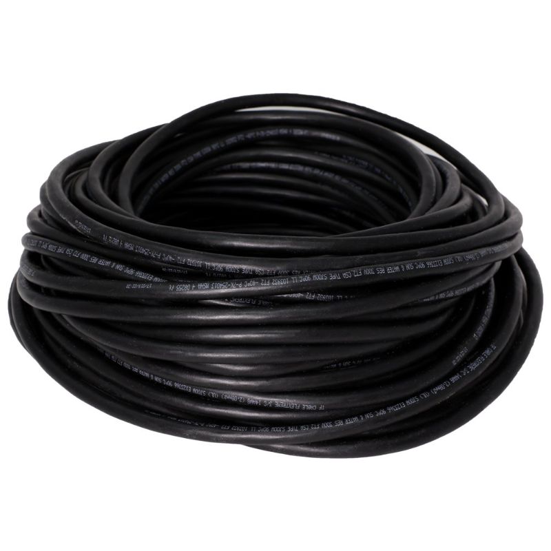 Photo 1 of 100 Foot of 12/3 Electrical Wire - SJOOW Jacket, 20 Amp Rating 100 ft