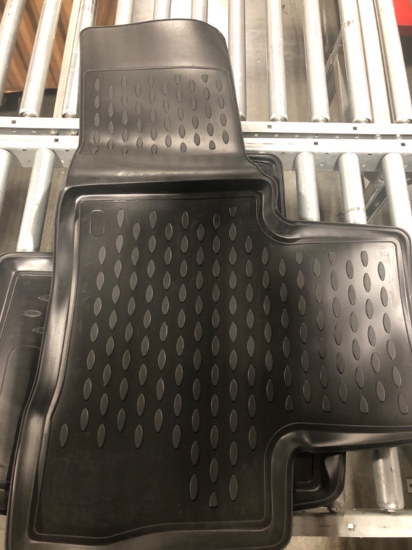 Photo 4 of Fits 2019-2023 Toyota RAV4 Floor Mats Front & 2nd Row Seat Liner Set and Cargo Liner Trunk Set 3D Custom Fit All-Weather Full Set Liners (Black) Rav4 19-22 Mats & Cargo ***MISSING TRUNK MAT***