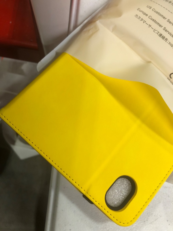 Photo 1 of D-Leather case for iPad Mini 6th Generation Case 8.3 inch 2021, Yellow, New