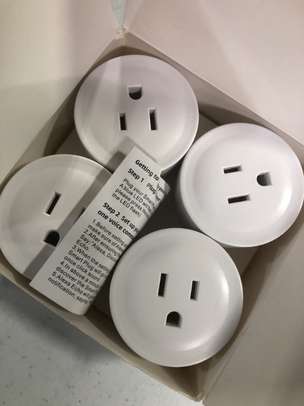 Photo 3 of Alexa Smart Plug YNF, Simple Set Up with One Voice Command, “Amazon Alexa” APP Remote Control, Voice Control, Timer & Schedulete, Stable Connection, Bluetooth Mesh, Require Alexa Echo?4 Pack?