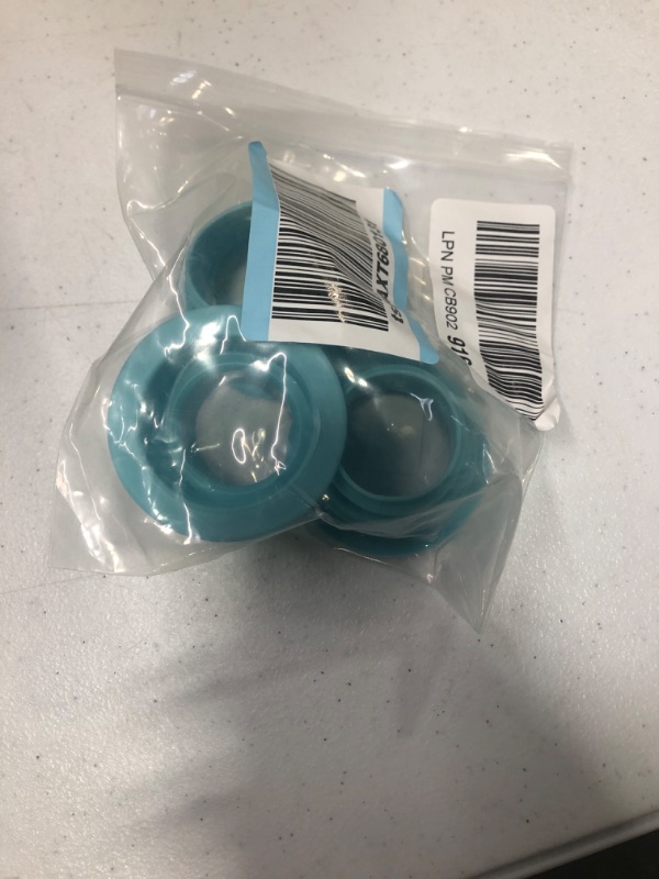 Photo 1 of 4 Pcs Drain Pipe Hose Seal Deodorant Silicone Plug, Washing Machine Drain Hose Seal Plug, for Bathroom Kitchen Laundry Pipe Sewer Seal(Blue)