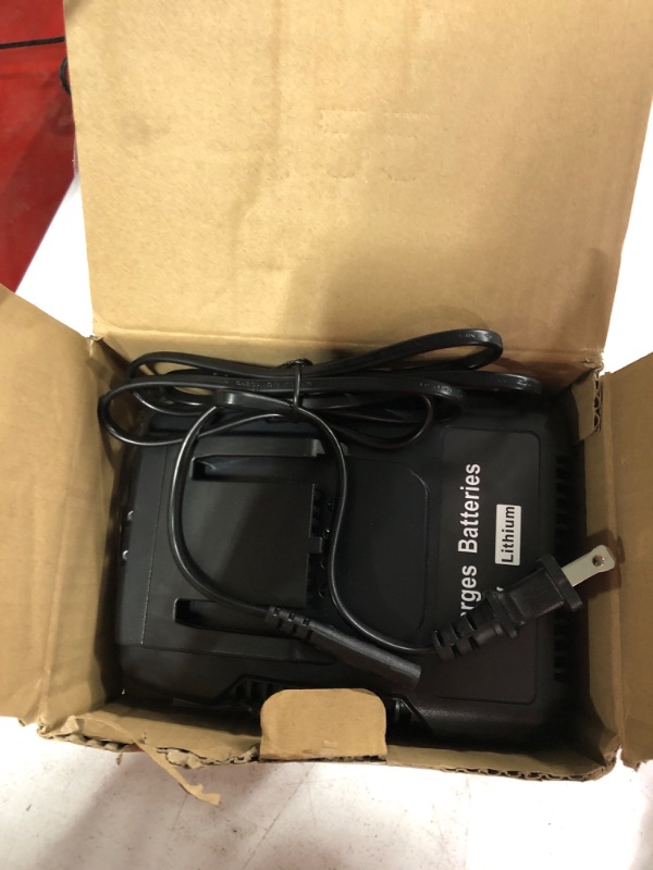 Photo 1 of 18V R86092 Battery Charger Compatible with Ridgid 18V Charger for AC840087P R840087 R840083, R840085 R840086 AC840089 AC840085 AC840086 AC840087P Battery