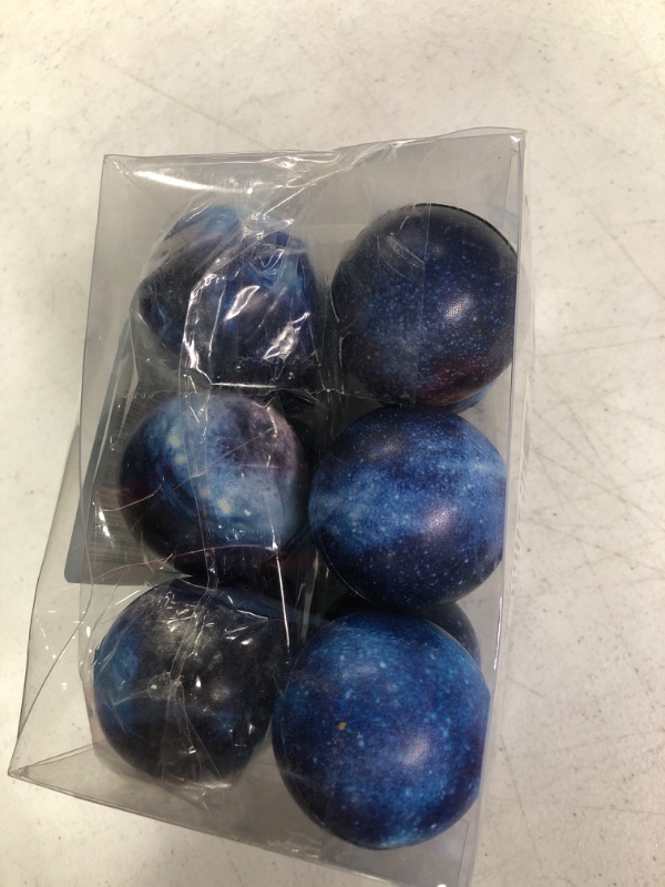Photo 1 of AMOR PRESENT 12PCS Galaxy Stress Balls, Foam Stress Balls 2 inch Space Theme Stress Balls for Stress Relief Outer Space Astronaut Party Class Reward