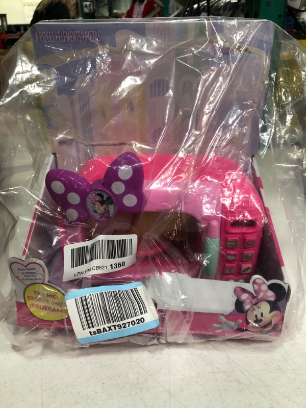 Photo 3 of Disney Junior Minnie Mouse Marvelous Microwave Set and Accessories, 8-pieces, Pretend Play, Kids Toys for Ages 3 Up by Just Play
