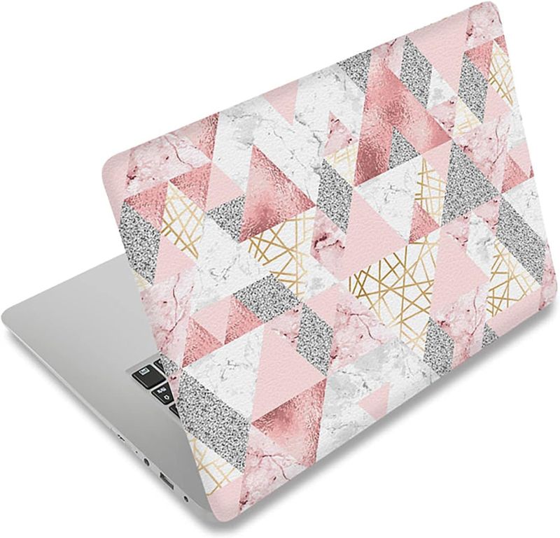 Photo 1 of ArtSo Laptop Skin Sticker Decal, 12" 13" 13.3" 14" 15" 15.4" 15.6 inch Laptop Universal Netbook PC Notebook Vinyl Reusable Skin Sticker Cover Art Case Protector Personalized,pink 
