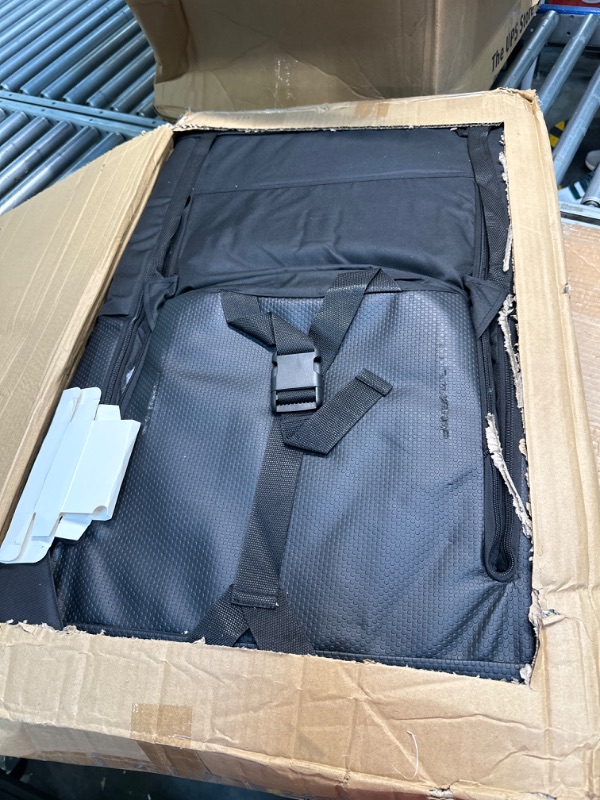 Photo 1 of **USED 2 PACK** Heated Folding Stadium Seat – Deluxe Reclining Bleacher Chair with Back & Arm Support – Extra Thick, Lightweight and Waterproof with Detachable Pocket for Phone, Drinks, and Food Wide Black


