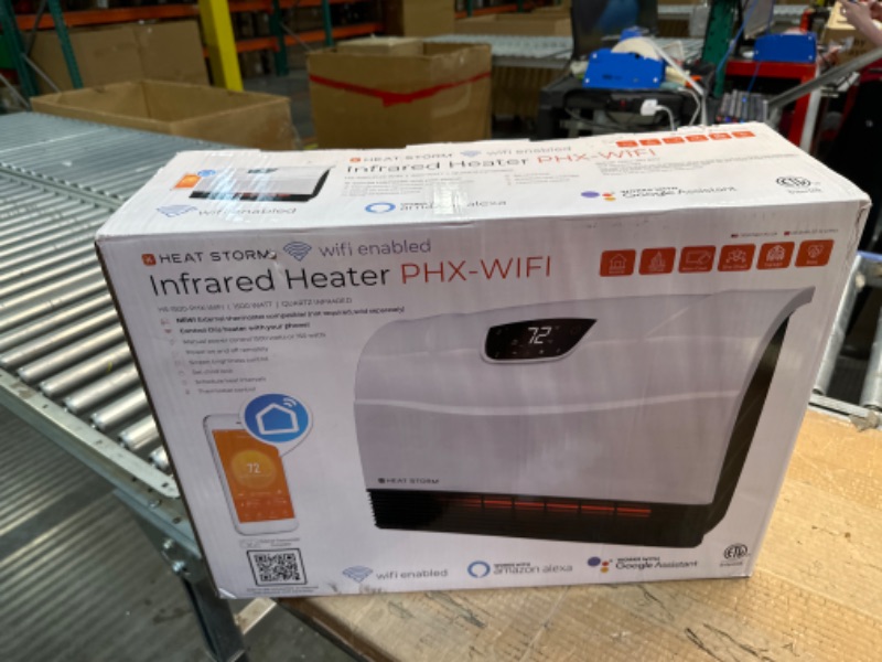 Photo 2 of **USED ** Heat Storm HS-1500-PHX-WIFI Infrared Heater, Wifi Wall Mounted