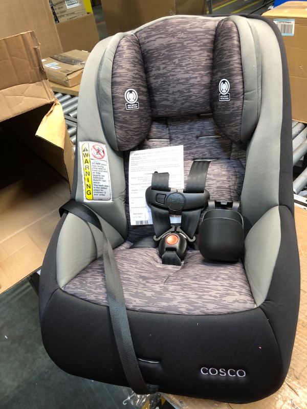 Photo 3 of Cosco Mighty Fit 65 DX Convertible Car Seat (Heather Onyx Gray)