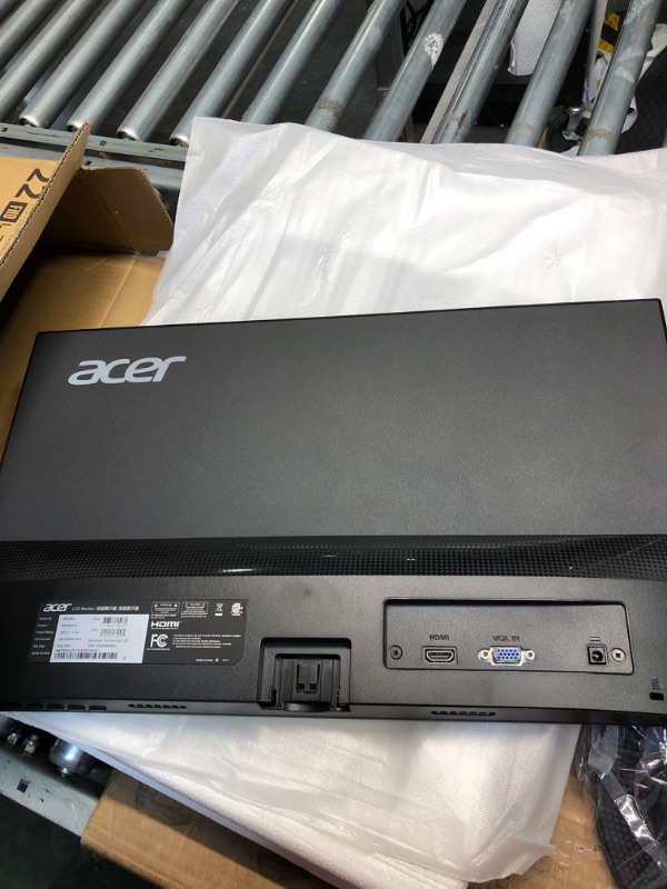 Photo 4 of Acer 21.5 Inch Full HD (1920 x 1080) IPS Ultra-Thin Zero Frame Computer Monitor (HDMI & VGA Port), SB220Q bi 21.5-inch FHD Monitor