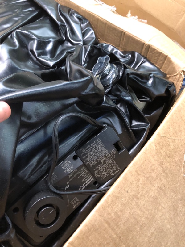 Photo 1 of **USED NEEDS CLEANED** OlarHike Inflatable Queen Air Mattress with Built in Pump,18"Elevated Durable Air Mattresses for Camping,Home&Guests,Fast&Easy Inflation/Deflation Airbed,Black Double Blow up Bed,Travel Cushion,Indoor Black Queen