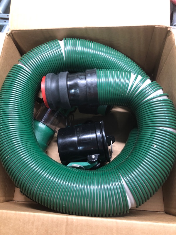 Photo 3 of Lippert 359724 Waste Master 20’ Extended RV Sewer Hose Management System , Green