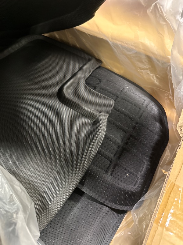 Photo 5 of TAPTES Floor Mats Full Set for Tesla Model Y Accessories 2023 2022 2021, XPE All Weather ,for Model Y Floor Mats 2021-2023 Front Rear Trunk Cargo Liner Mat,Waterproof Interior Accessories 5 Seater