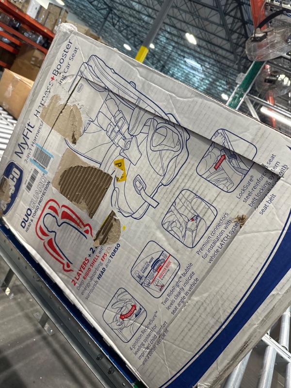 Photo 1 of Chicco MyFit Harness + Booster Car Seat, Fathom