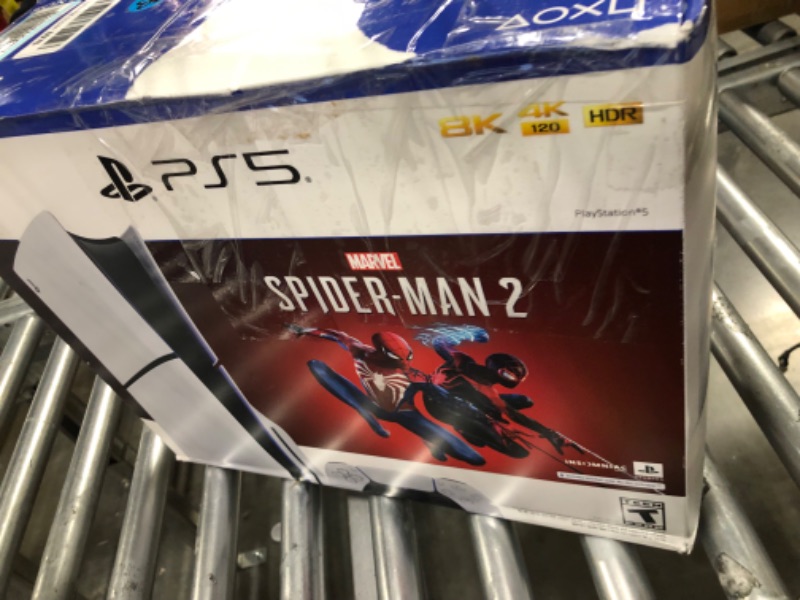 Photo 2 of ***PARTS ONLY***PlayStation 5 Console -  Marvel’s Spider-Man 2 Bundle 