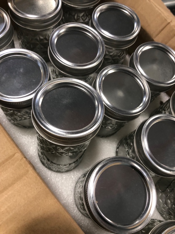 Photo 7 of 


VERONES Mason Jars 12 OZ, 15 pcs Canning Jars Jelly Jars With Regular Lids, Ideal for Jam, Honey, Wedding Favors, Show