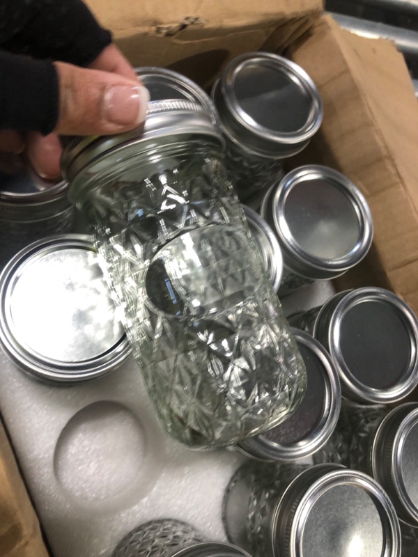 Photo 5 of 


VERONES Mason Jars 12 OZ, 15 pcs Canning Jars Jelly Jars With Regular Lids, Ideal for Jam, Honey, Wedding Favors, Show