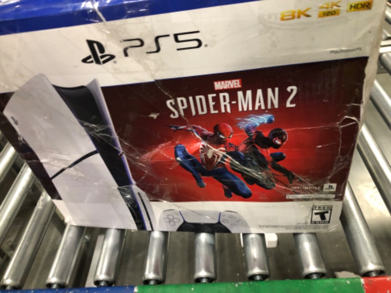 Photo 2 of PlayStation 5 Console -  Marvel’s Spider-Man 2 Bundle (slim)