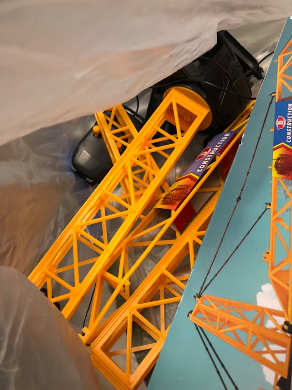 Photo 6 of Dickie Toys 40" Giant Crane Playset , Yellow