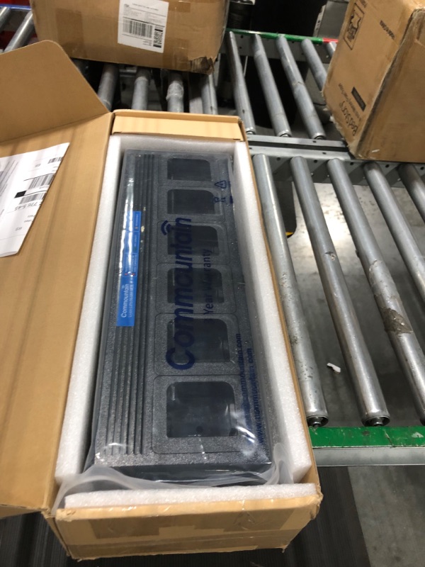 Photo 1 of Multi Unit Charger for Kenwood Radios TH-D74A NX-320 NX-420 NX-3200 NX-3220 NX-3300 NX-3320 NX-3400 TK-2170 TK-2173 TK-2360 TK-3170 TK-3173 TK-3360 KNB, Replace KSC-256 KSC-256K Six Gang Charger