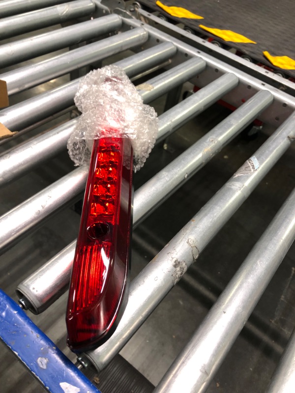Photo 1 of PIT66 LED 3rd Brake Lights Compatible with 2001-2004 Nissan Frontier Rear High Mount Stop Parking Lights Assembly Third Brake Cargo Lamps White housing Red Lens