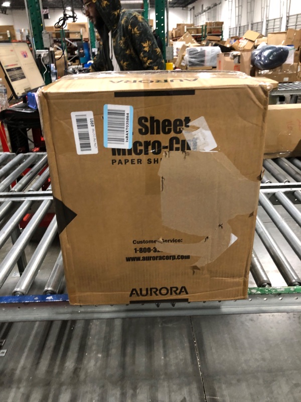 Photo 3 of Aurora AU1210MA Professional Grade High Security 12-Sheet Micro-Cut Paper/ CD and Credit Card/ 60 Minutes Continuous Run Time Shredder