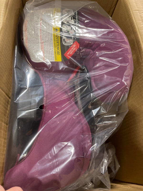 Photo 2 of Diono Solana 2 XL 2022, Dual Latch Connectors, Lightweight Backless Belt-Positioning Booster Car Seat, 8 Years 1 Booster Seat, Pink NEW! LATCH Connect Single Pink