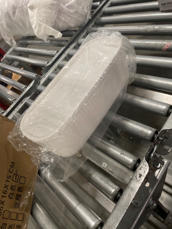 Photo 1 of Tanlade 1 Pc only Cable Management Box Cord Organizer Box Cable Box for Computer, TV and Laptop Power Strips, Home, Office White