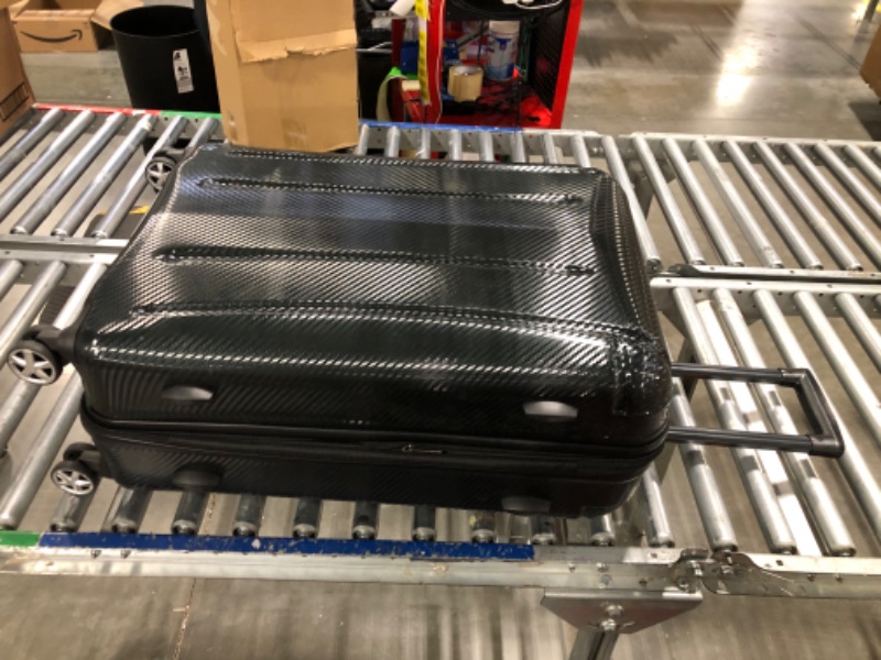 Photo 1 of Amazon Basics Oxford Expandable Spinner Luggage Suitcase with TSA Lock - 28 Inch, Black