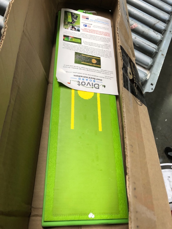 Photo 1 of Divot Board - The Original Patented Low Point and Swing Path Trainer - Instant Feedback. Anytime. Anywhere - See Your Swing Path and Learn Every Time You Hit The Ball!
