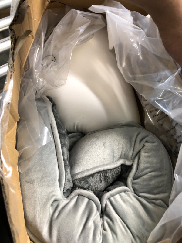 Photo 1 of **New open**BEDSURE Orthopedic Dog Bed for Medium Dogs - Waterproof Dog Bed Medium, Foam Sofa with Removable Washable Cover, Waterproof Lining and Nonskid Bottom Couch, Pet Bed M?28x23x7"? Grey