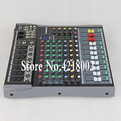 Photo 1 of HITSAN INCORPORATION DJ Mixer 8 Channel Stage Audio Karaoke Mixing Console Mesa Sound Effect USB MP3