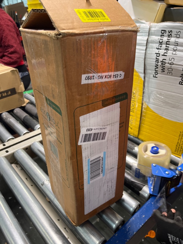 Photo 1 of ECO SOUL 100% Compostable, Biodegradable, Disposable Palm Leaf Plates | Like Bamboo Plates, Eco-friendly 6' | Sturdy, Microwave & Oven Safe | Party, Wedding, Event Plates (100 Count 6", Square) 100 6" Square Plates