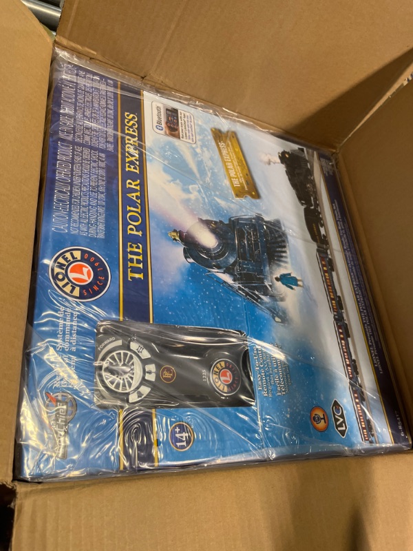 Photo 3 of **factory sealed***Lionel The Polar Express LionChief 5.0 O Gauge Train Set with Bluetooth Capability 5.0 Complete Bluetooth Set
