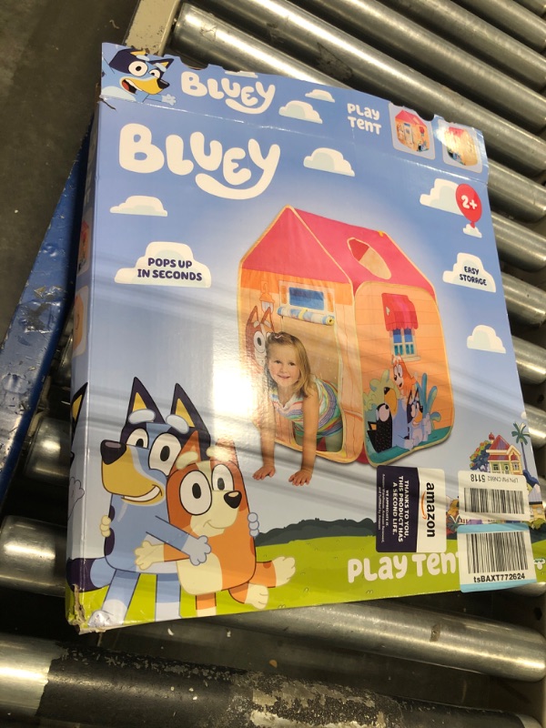 Photo 2 of Bluey - Pop 'N' Fun Play Tent - Pops Up in Seconds and Easy Storage, Multicolor