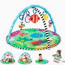 Photo 1 of Baby Einstein Sea Floor Explorers 2-in-1 Water Mat Portable Tummy Time Activity Play Gym Water Mat Activity Gym