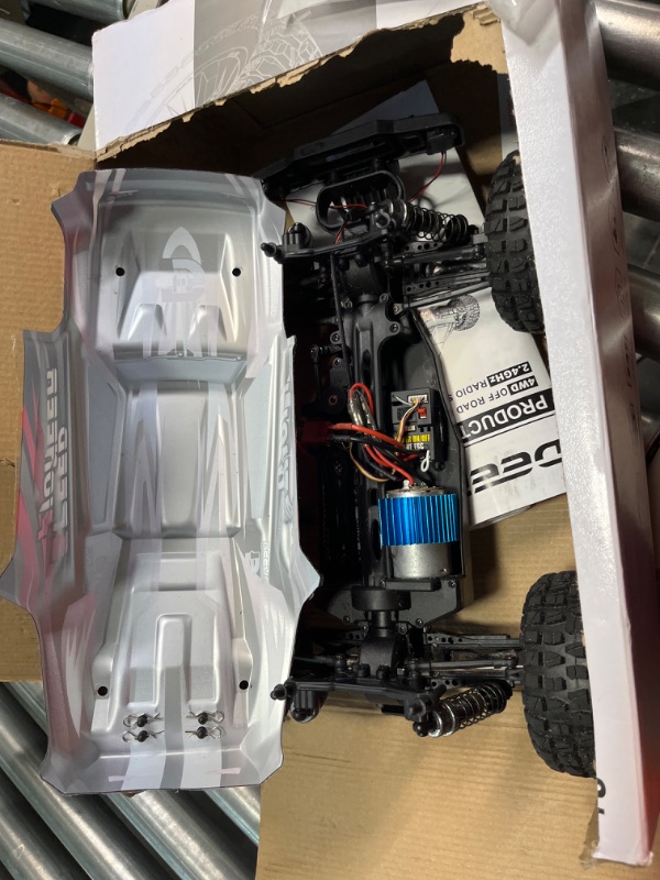 Photo 2 of **selling for parts only**DEERC 9206E DIY Extra Shell 1:10 Scale Large RC Cars,48+ KM/H Hobby Grade High Speed Remote Control Car for Adults Boys,All Terrain 4WD 2.4GHz Off Road Monster RC Truck with 2 Battery for 40+ Min Play