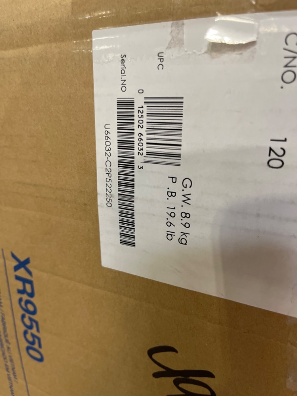 Photo 1 of Brother XR9550 Sewing and Quilting Machine, Computerized, 165 Built-in Stitches, LCD Display, Wide Table, 8 Included Presser Feet, 20x12x17, White XR9550 - New Model Machine