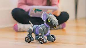 Photo 1 of Educational Insights PYXEL A Coder’s Best Friend - Coding Robots for Kids with Blockly & Python Coding Languages, Coding for Kids Ages 8+, STEM Toys grey and white