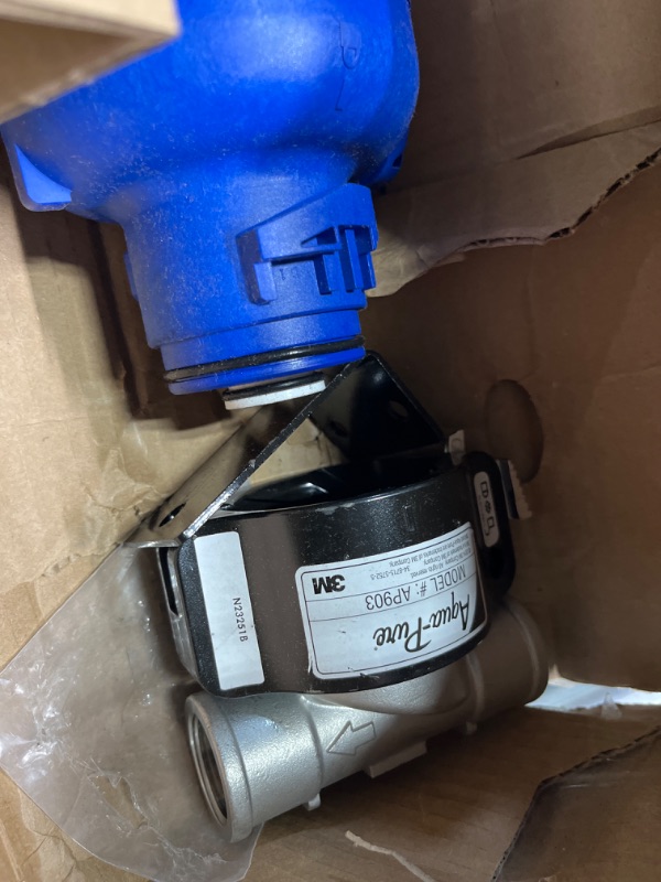 Photo 4 of ***may missing some hardware**3M Aqua-Pure Whole House Sanitary Quick Change Water Filter System AP903, Reduces Sediment, Chlorine Taste and Odor, 304 Stainless Steel Water Filtration System Filter System