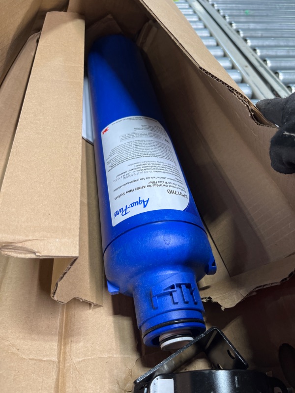 Photo 5 of ***may missing some hardware**3M Aqua-Pure Whole House Sanitary Quick Change Water Filter System AP903, Reduces Sediment, Chlorine Taste and Odor, 304 Stainless Steel Water Filtration System Filter System