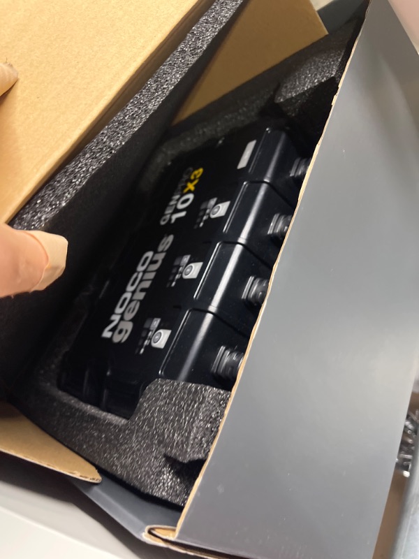 Photo 1 of NOCO Genius GENPRO10X3, 3-Bank, 30A (10A/Bank) Smart Marine Battery Charger, 12V Waterproof Onboard Boat Charger, Battery Maintainer and Desulfator for AGM, Lithium (LiFePO4) and Deep-Cycle Batteries