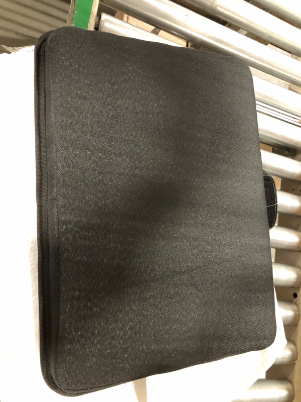 Photo 1 of Gorilla Grip Sturdy and Thick Cushion Lap Desk, Fits 15 inch Laptop, Comfortable Foam, Device Holder and Raised Ledge, Portable Computer Desks, Table Tray for Couch Bed, Lapdesk Accessories, Black
