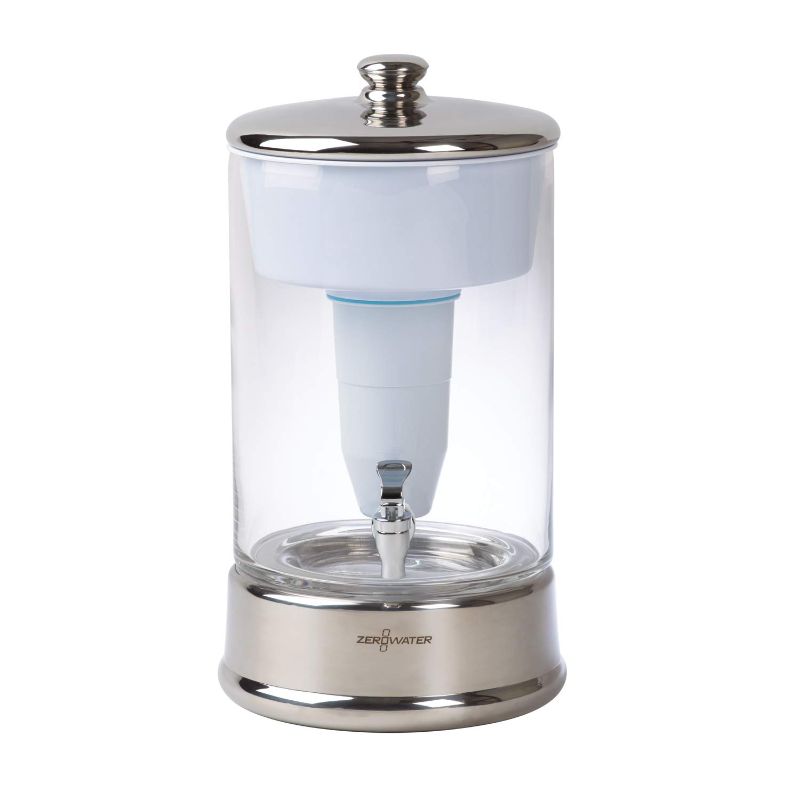Photo 1 of  *Similar Item* ZeroWater 40 Cup Glass 5-Stage Water Filter Dispenser 0 TDS for Improved Tap Water Taste - IAPMO Certified to Reduce Lead, Chromium, and PFOA/PFOS