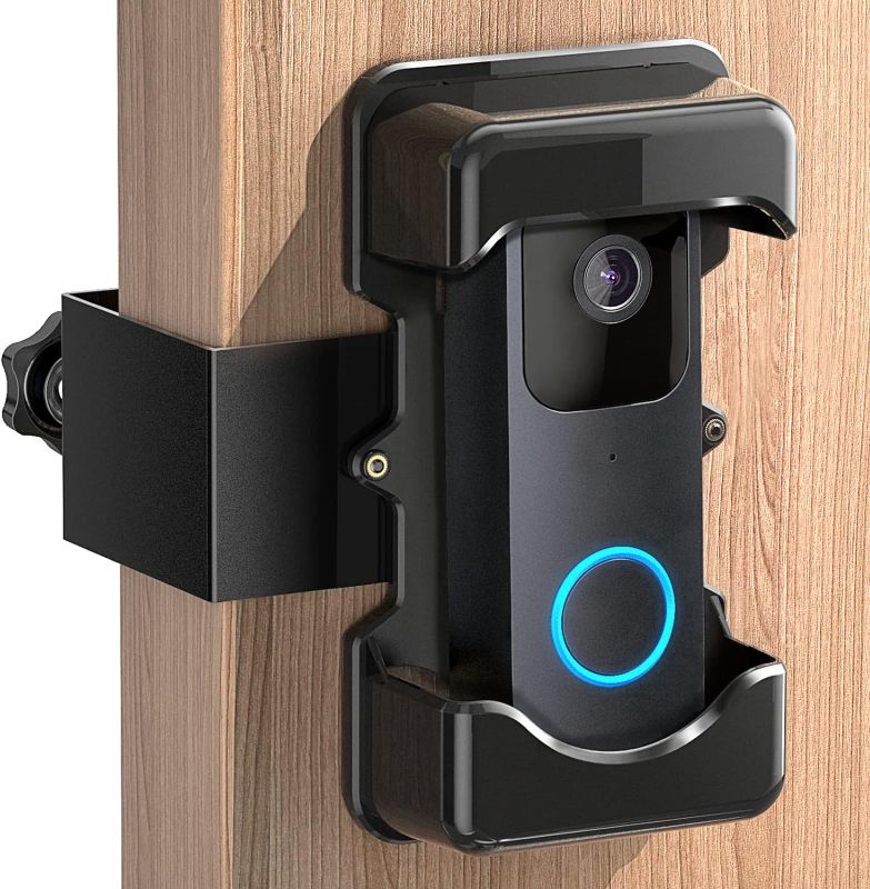 Photo 1 of Anti-Theft Doorbell Mount,Adjustable Height(3.7’’-5.1’’), Compatible with Most Brand Video Doorbell,No-Drill & Easy to Install